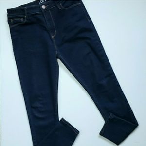 Loft HighRise Stretch Crop Skinny Ankle Jeans